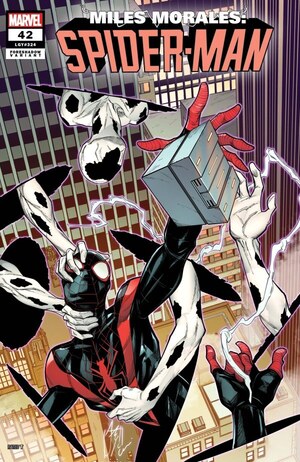 [Miles Morales: Spider-Man (series 2) No. 42 (Cover C - Stefano Caselli Foreshadow Variant)]