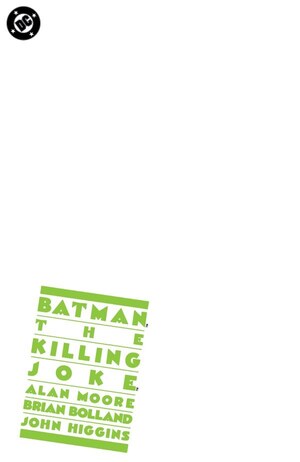 [Batman: The Killing Joke 1 Facsimile Edition (Cover C - Blank)]