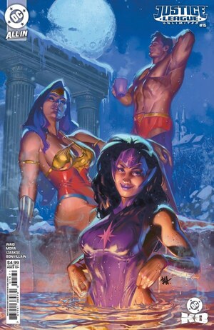 [Justice League Unlimited (series 2) 15 (Cover F - Ben Harvey Sweater Weather Variant)]