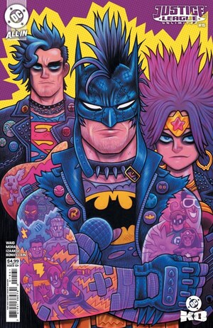 [Justice League Unlimited (series 2) 15 (Cover G - Dan Hipp Punk Rock Variant)]