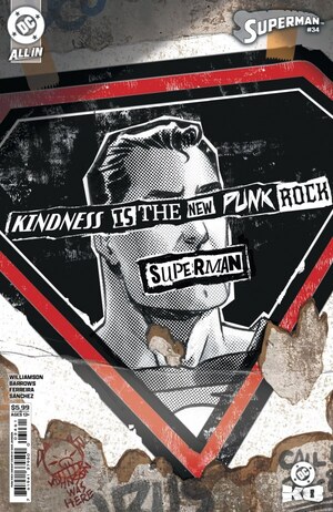 [Superman (series 6) 34 (Cover F - Dave Johnson Punk Rock Variant)]