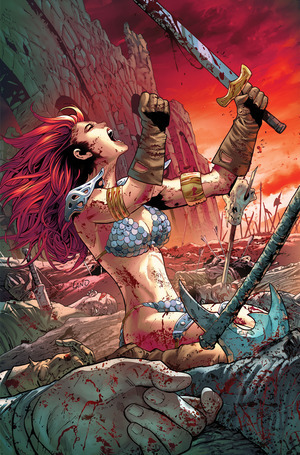 [Sonja Reborn #5 (Cover G - Greg Land Full Art Incentive)]