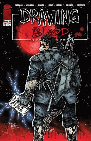 [Drawing Blood #10 (Cover C - Ben Bishop Homage Variant)]