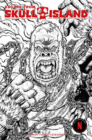 [Escape from Skull Island #1 (Cover H - Maria Wolf B&W Variant)]