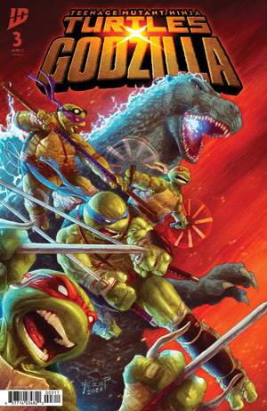 [Teenage Mutant Ninja Turtles X Godzilla #3 (Cover A - Fero Pe)]