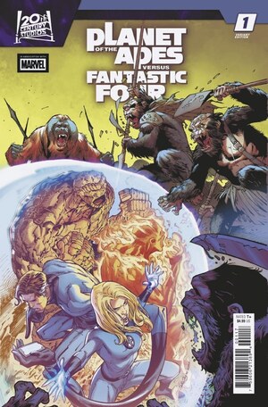 [Planet of the Apes vs. Fantastic Four No. 1 (Cover K - Netho Diaz Incentive)]