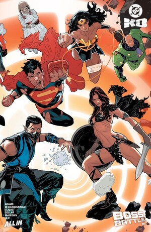 [DC K.O. - Boss Battle 1 (Cover G - Jeff Spokes Wraparound Foil Variant)]