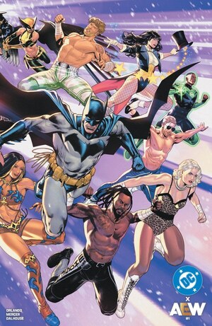 [DC X AEW 1 (Cover E - Lucas Meyer Wraparound Foil Variant)]
