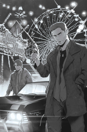 [Supernatural - Valentine's Day Special #1 (Cover G - Reese Hannigan Line Art Full Art Incentive)]