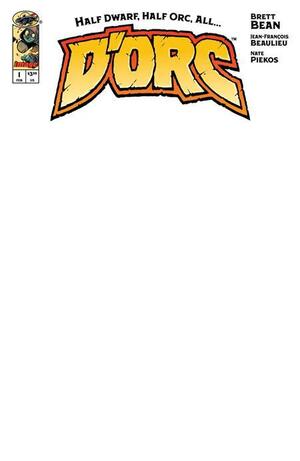 [D'Orc #1 (1st printing, Cover F - Blank)]