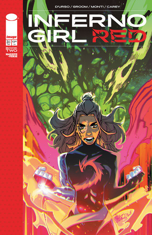 [Inferno Girl Red (series 2) #3 (Cover A - Erica D'Urso)]