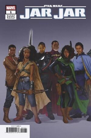 [Star Wars: Jar Jar No. 1 (Cover C - Tauring Clarke 2-part Black History Month Connecting Variant)]