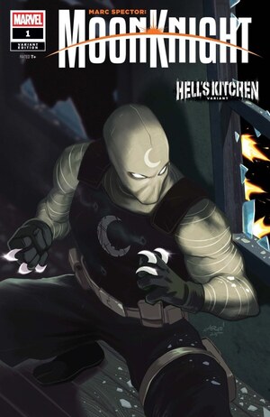 [Marc Spector: Moon Knight (series 2) No. 1 (1st printing, Cover C - Ario Anindito Hell's Kitchen Variant)]