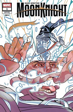 [Marc Spector: Moon Knight (series 2) No. 1 (1st printing, Cover D - Baldemar Rivas)]