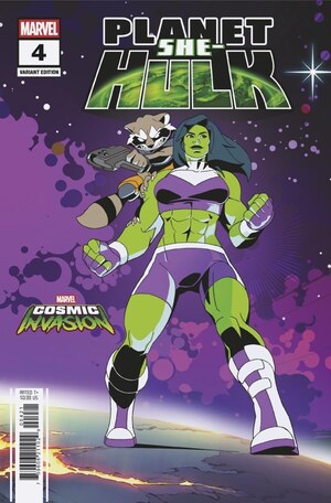 [Planet She-Hulk No. 4 (Cover B - Marvel Cosmic Invasion Variant)]