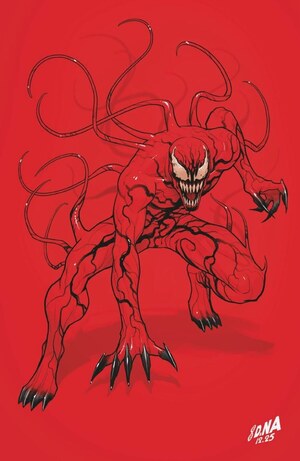 [Venom No. 254 (Cover J - David Nakayama Color Bleck Red Full Art Incentive)]