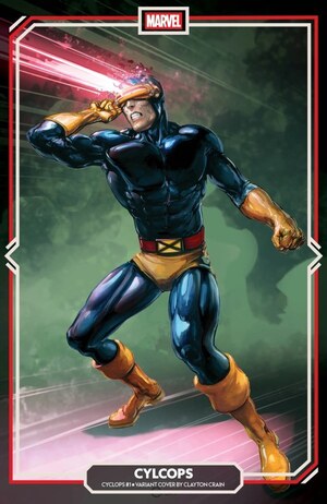 [Cyclops (series 4) No. 1 (1st printing, Cover B - Clayton Crain)]