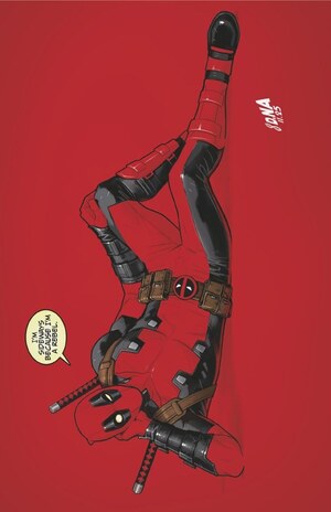 [Wade Wilson: Deadpool No. 1 (1st printing, Cover M - David Nakayama Color Block Red Full Art Incentive)]