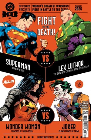 [DC K.O. 4 (1st printing, Cover G - Dan Mora Bracket Variant)]