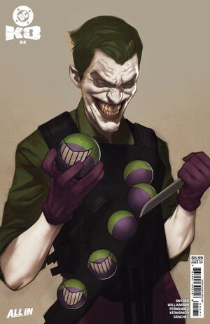 [DC K.O. 4 (1st printing, Cover H - Ben Oliver Face-Off Variant)]