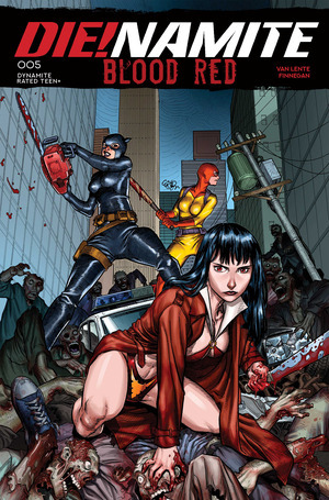 [Die!Namite - Blood Red #5 (Cover A - E.J. Su)]