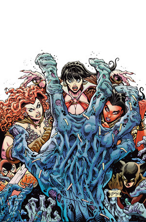 [Die!Namite - Blood Red #5 (Cover E - Will Robson Full Art Incentive)]