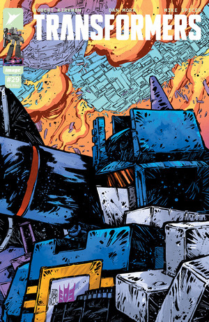 [Transformers (series 4) #29 (Cover C - Jorge Corona & Mike Spicer)]
