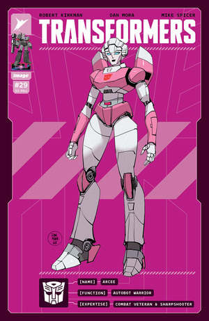 [Transformers (series 4) #29 (Cover E - Dan Mora Incentive)]