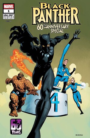 [Black Panther 60th Anniversary Special No. 1 (Cover B - Mike Hawthorne 250th Homage Variant)]