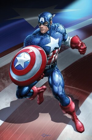 [Captain America (series 11) No. 7 (Cover K - Clayton Crain Full Art Incentive)]