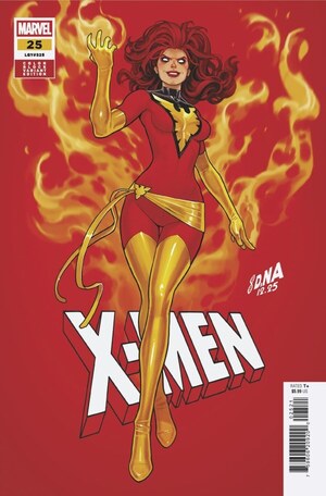 [X-Men (series 7) No. 25 (Cover B - David Nakayama Color Block Red Variant)]