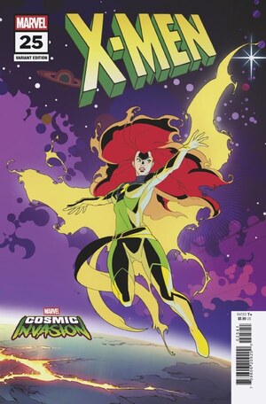 [X-Men (series 7) No. 25 (Cover D - Marvel Cosmic Invasion Variant)]