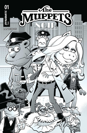 [Muppets - Noir #1 (Cover G - Roger Langridge Line Art Incentive)]