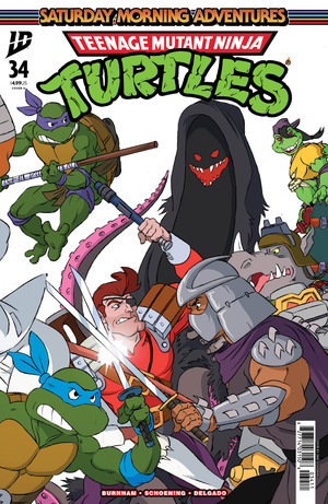 [Teenage Mutant Ninja Turtles: Saturday Morning Adventures - Continued #34 (Cover A - Dan Schoening Connecting)]