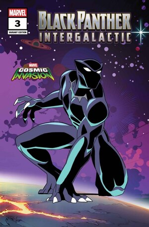 [Black Panther: Intergalactic No. 3 (Cover B - Marvel Cosmic Invasion Variant)]