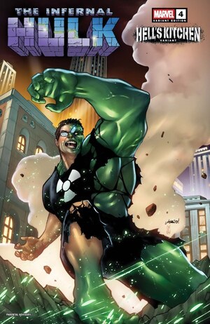 [Infernal Hulk No. 4 (Cover B - Ario Anindito Hell's Kitchen Variant)]