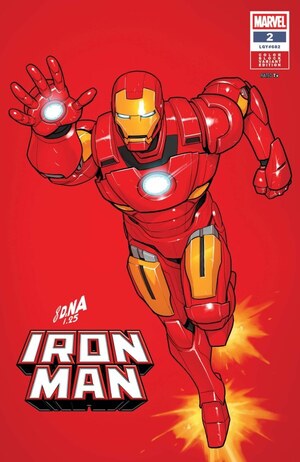[Iron Man (series 8) No. 2 (Cover C - David Nakayama Color Block Red Variant)]