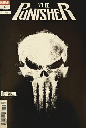 [Punisher (series 15) No. 1 (1st printing, Cover B - Adam Ross Marvel Television Logo Variant)]