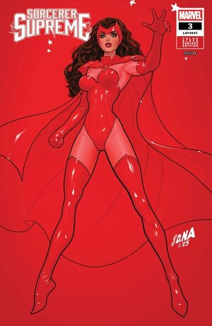 [Sorcerer Supreme No. 3 (Cover C - David Nakayama Color Block Red Variant)]