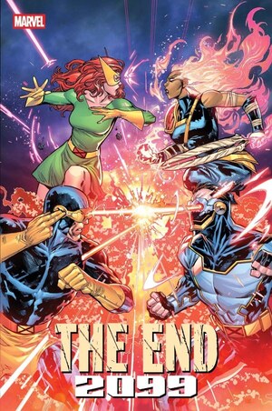 [The End 2099 No. 3 (Cover B - Ken Lashley Battle Variant)]