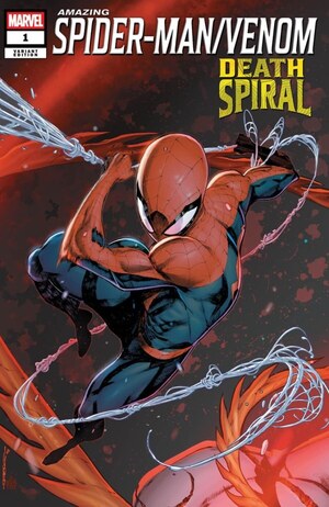 [Amazing Spider-Man / Venom - Death Spiral No. 1 (1st printing, Cover E - Iban Coello 9-part Connecting Variant)]