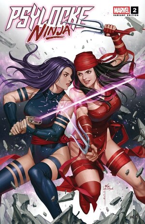 [Psylocke - Ninja No. 2 (Cover C - InHyuk Lee Versus Elektra Variant)]
