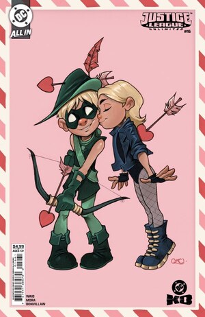 [Justice League Unlimited (series 2) 16 (Cover F - Chrissie Zullo Valentine's Day Variant)]