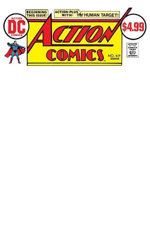 [Action Comics 419 Facsimile Edition (Cover C - Blank)]