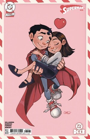 [Superman (series 6) 35 (Cover F - Chrissie Zullo Valentine's Day Variant)]