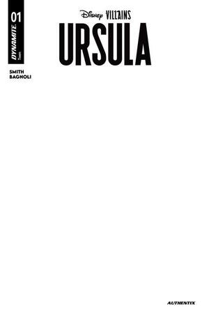 [Disney Villains: Ursula #1 (Cover F - Blank Authentix)]