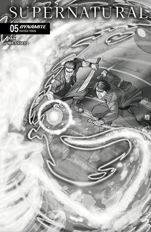 [Supernatural (series 5) #5 (Cover F - Alfredo Cardona Line Art Incentive)]