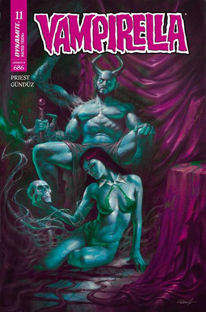 [Vampirella (series 9) #11 (Cover M - Lucio Parrillo Ultraviolet Variant)]