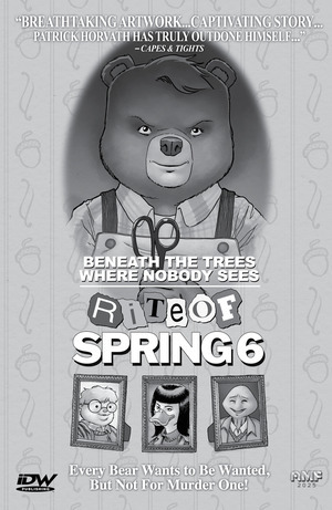 [Beneath the Trees Where Nobody Sees - Rite of Spring #6 (Cover E - Tony Fleecs Full Art Movie Homage Incentive)]