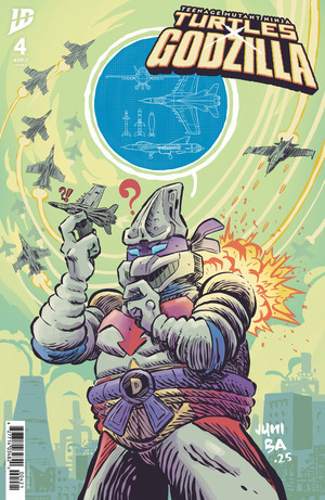 [Teenage Mutant Ninja Turtles X Godzilla #4 (Cover B - Juni Ba)]